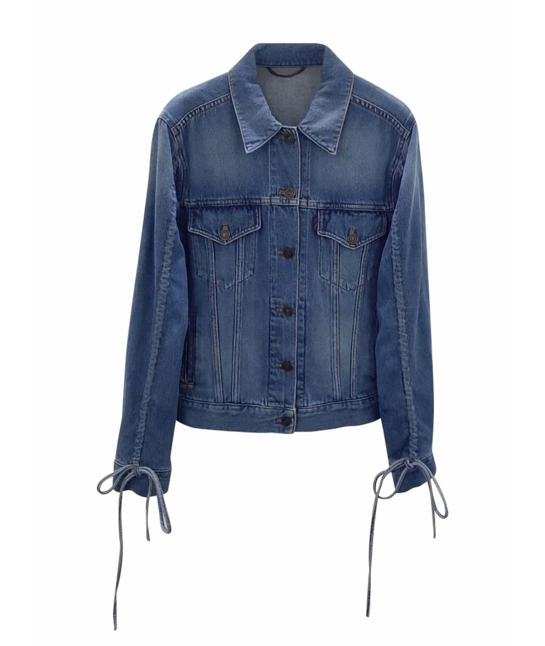 KENZO Синяя хлопковая куртка, фото 1