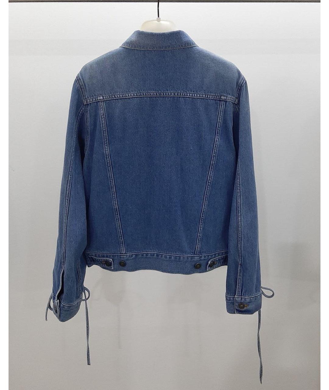 KENZO Синяя хлопковая куртка, фото 2