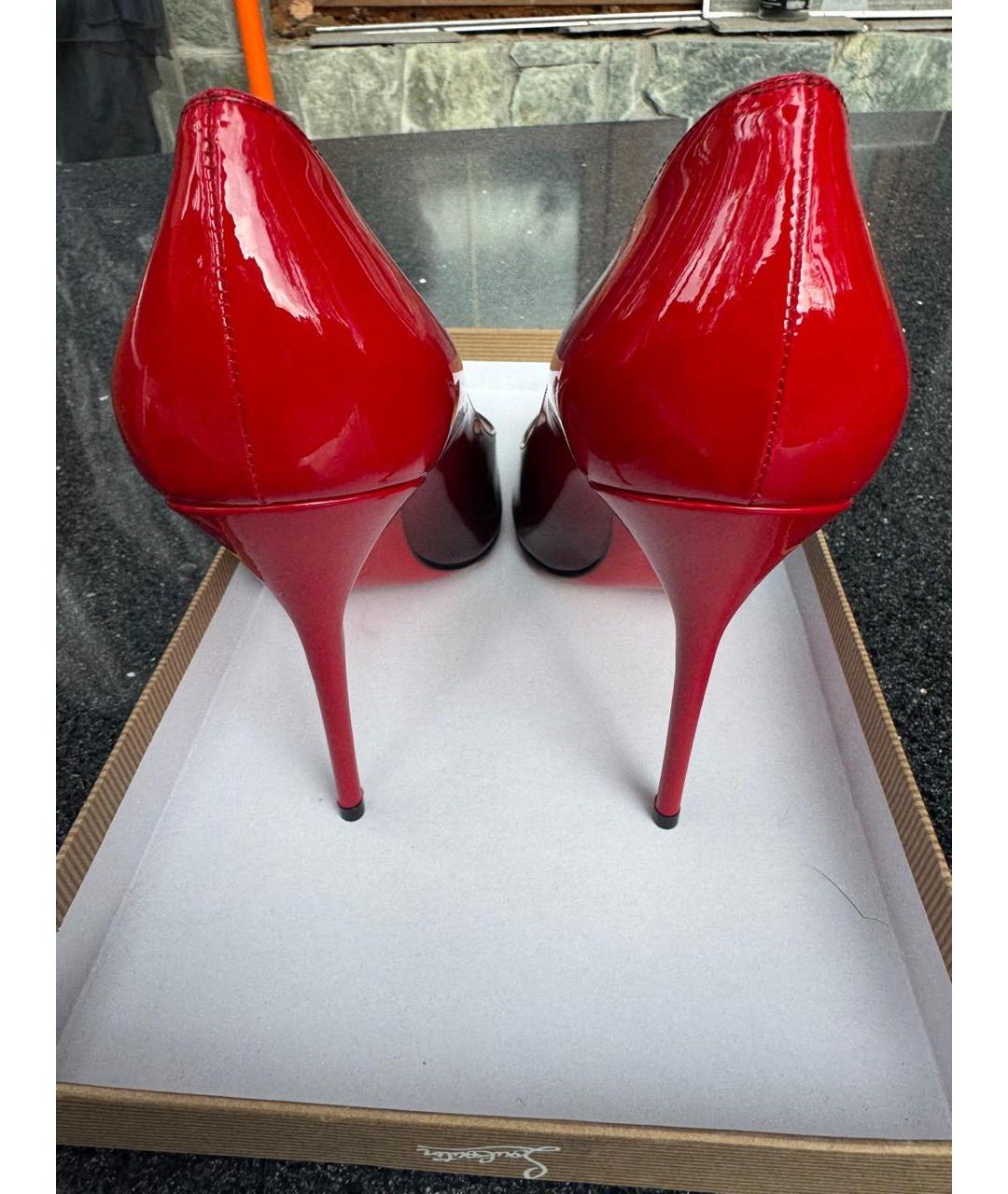 CHRISTIAN LOUBOUTIN Мульти туфли из лакированной кожи, фото 3