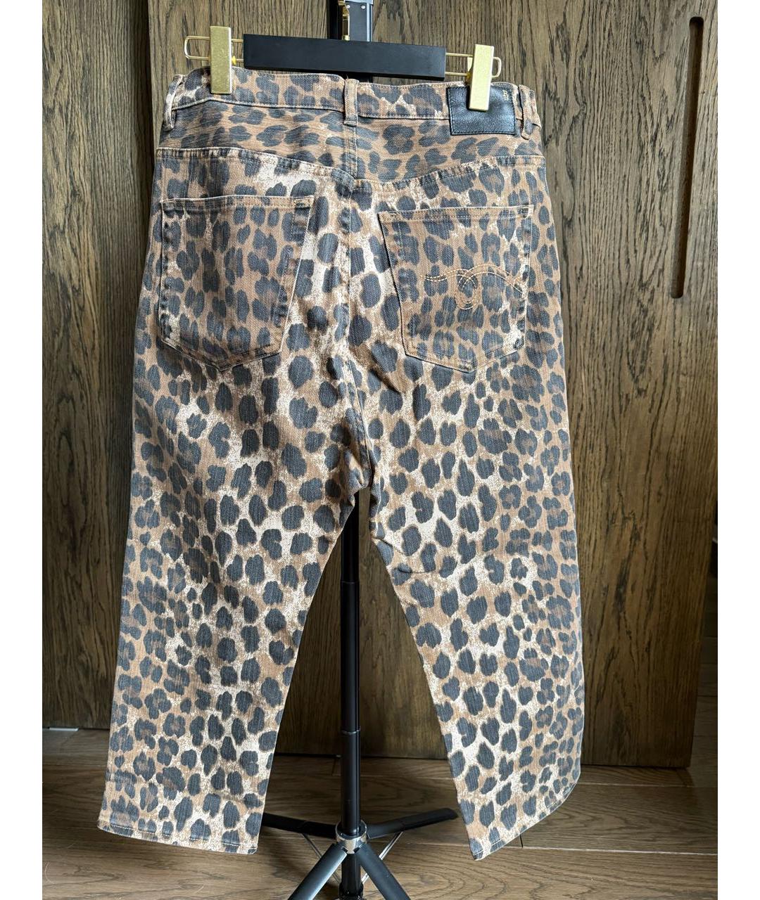 R13 Мульти хлопковые прямые джинсы, фото 2