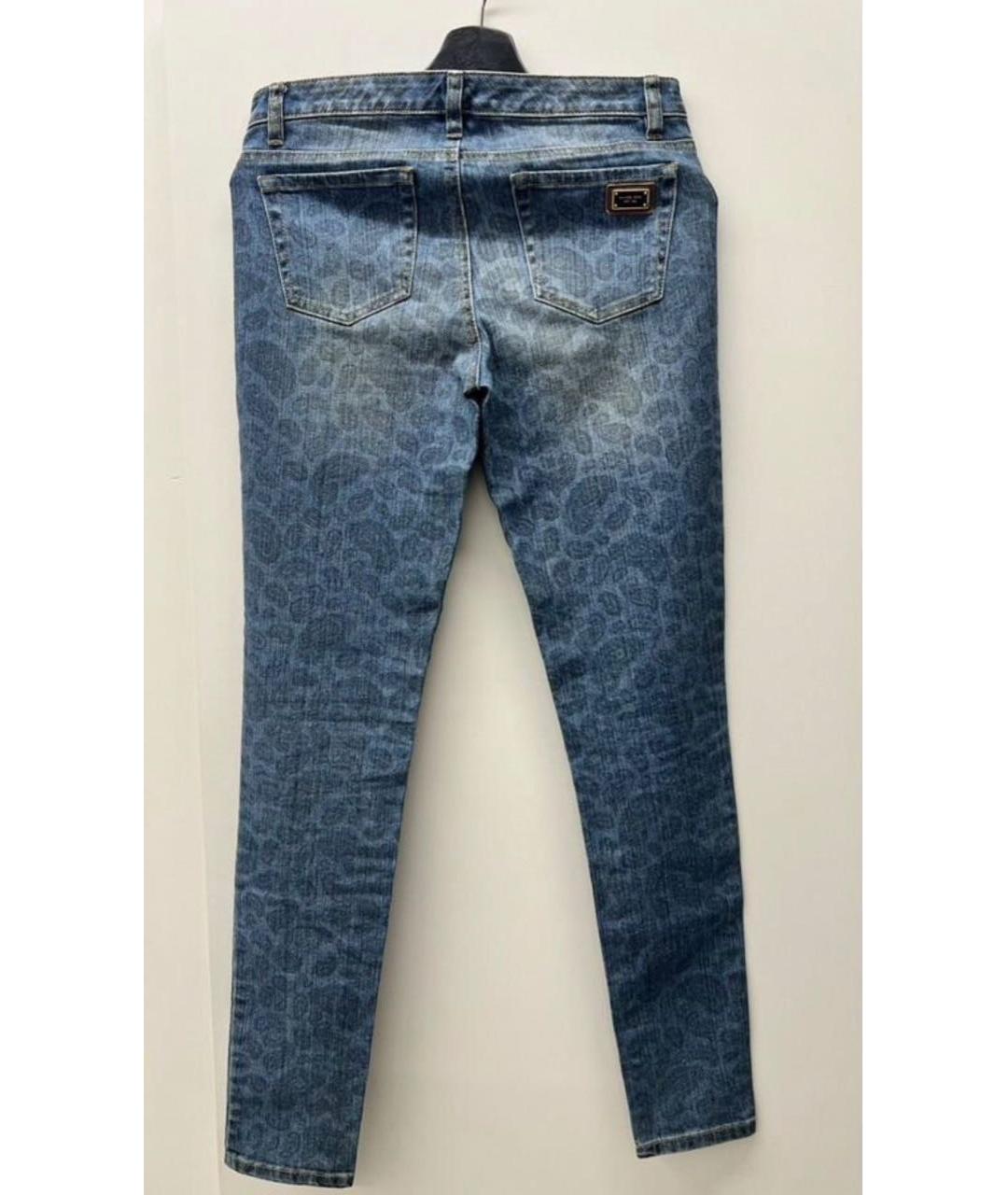 MICHAEL MICHAEL KORS Синие хлопко-эластановые джинсы слим, фото 2