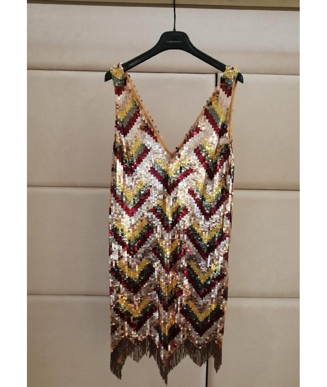 ELISABETTA FRANCHI Мульти вечернее платье, фото 3