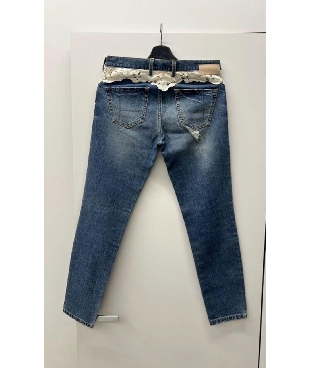 PINKO Синий деним костюм с брюками, фото 4