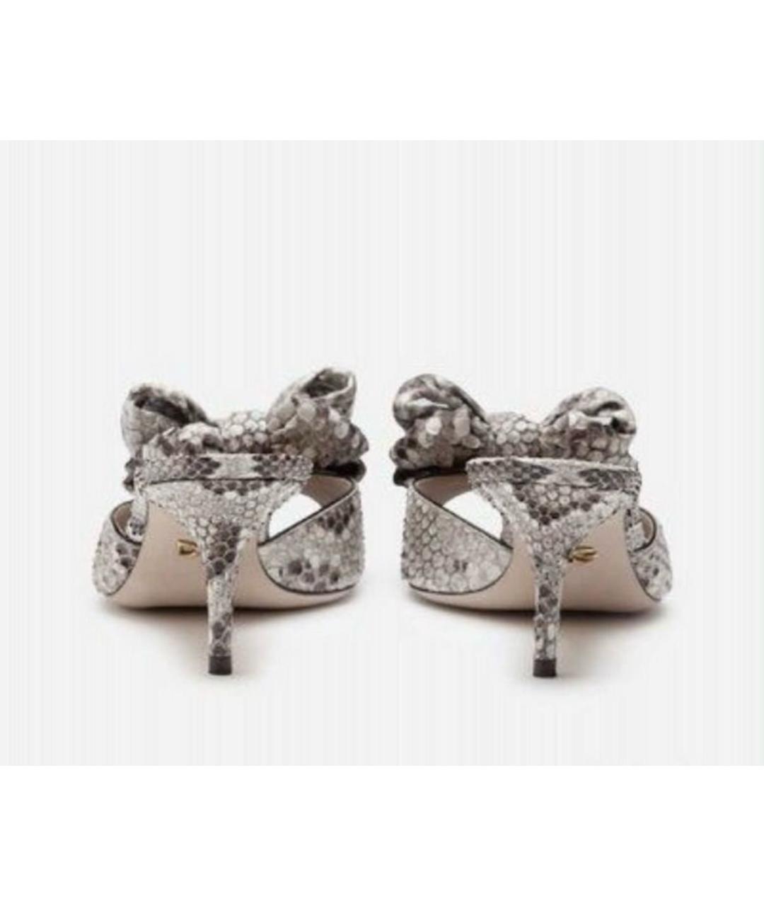 DOLCE&GABBANA Кожаные мюли, фото 4