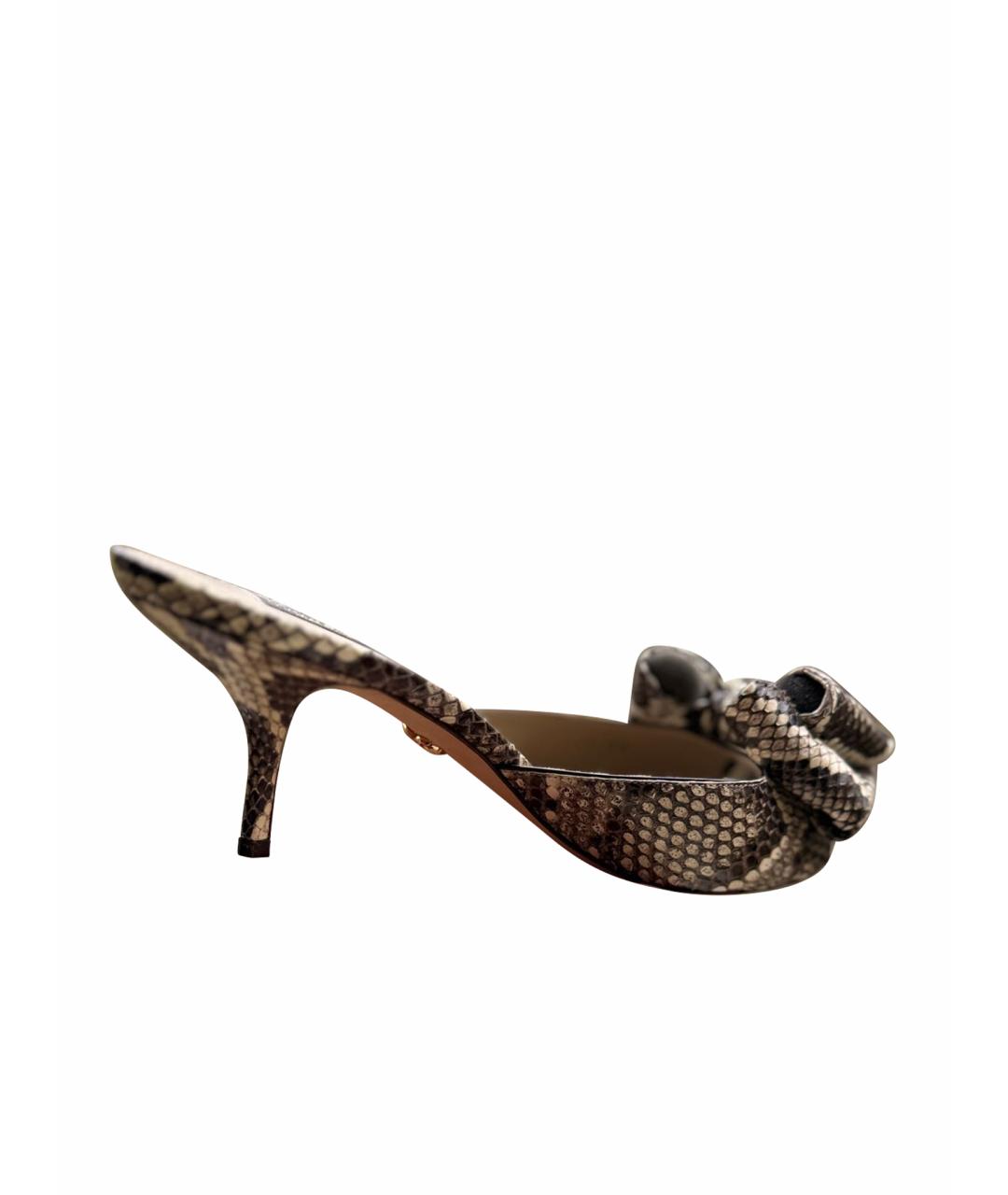 DOLCE&GABBANA Кожаные мюли, фото 1