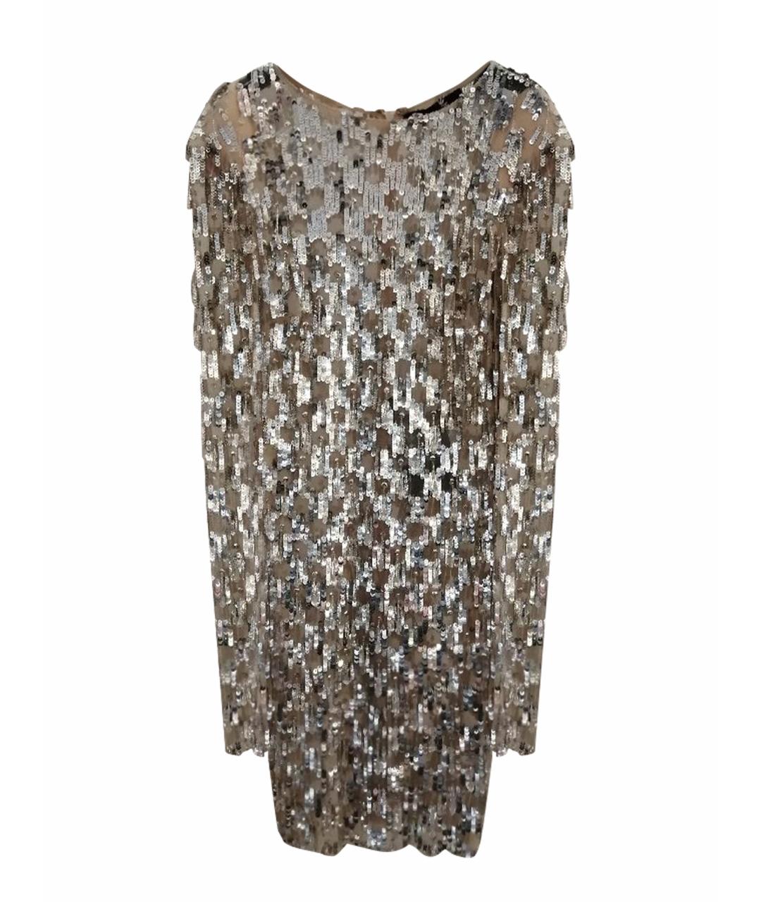 ELISABETTA FRANCHI Бежевое вечернее платье, фото 1