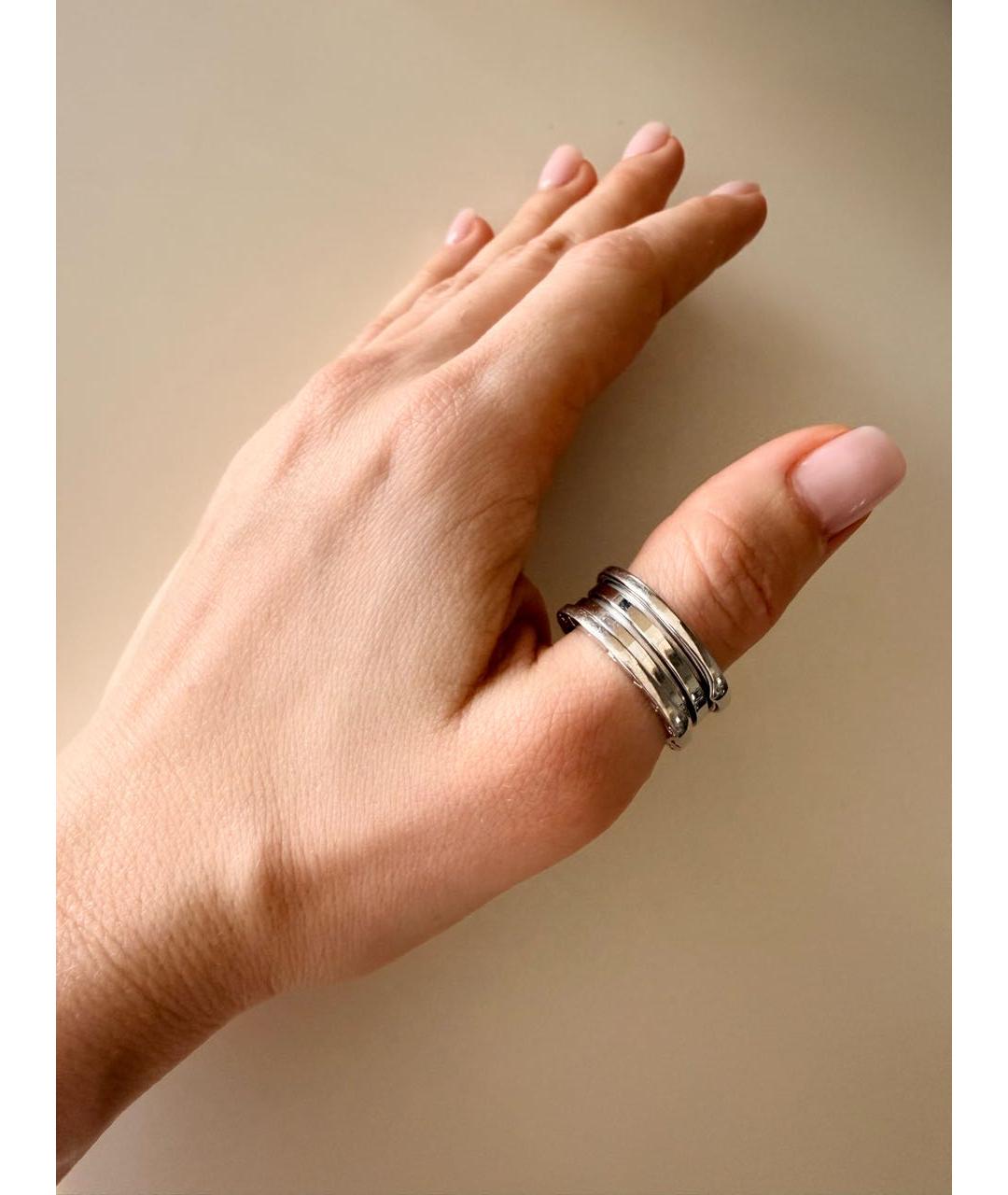 BVLGARI Белое кольцо из белого золота, фото 6