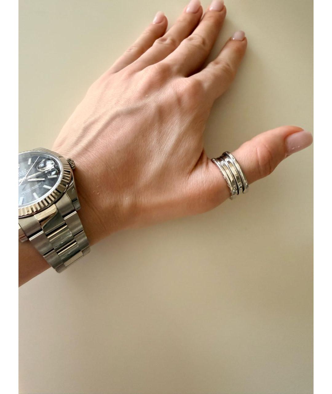 BVLGARI Белое кольцо из белого золота, фото 3