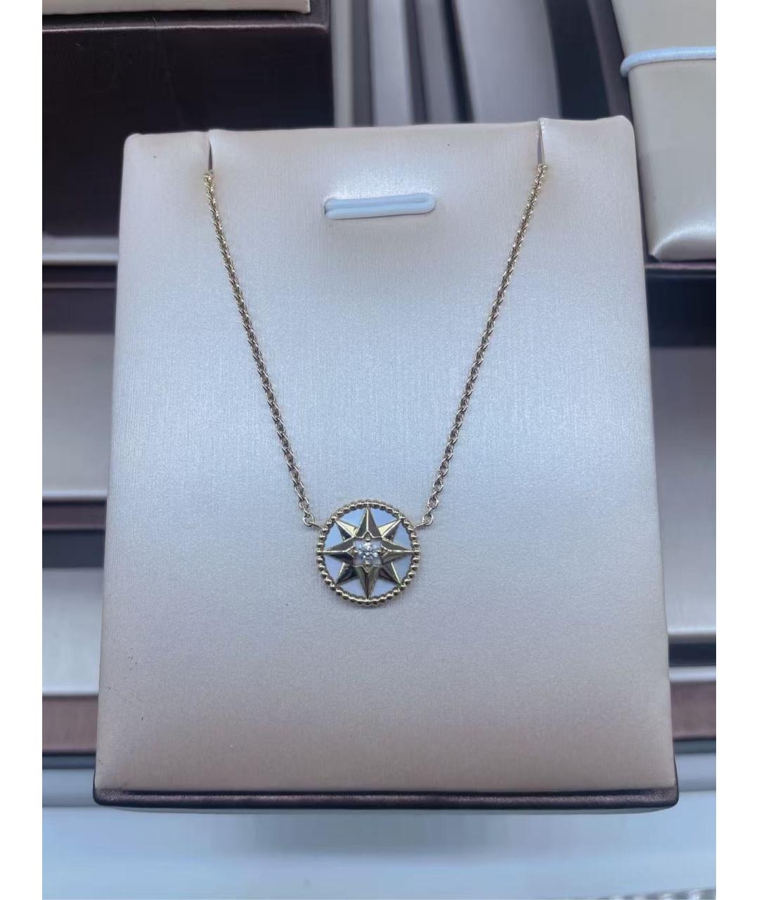 CHRISTIAN DIOR Золотое колье, фото 3