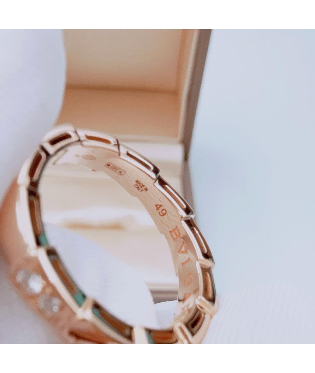 BVLGARI Розовое кольцо из розового золота, фото 6