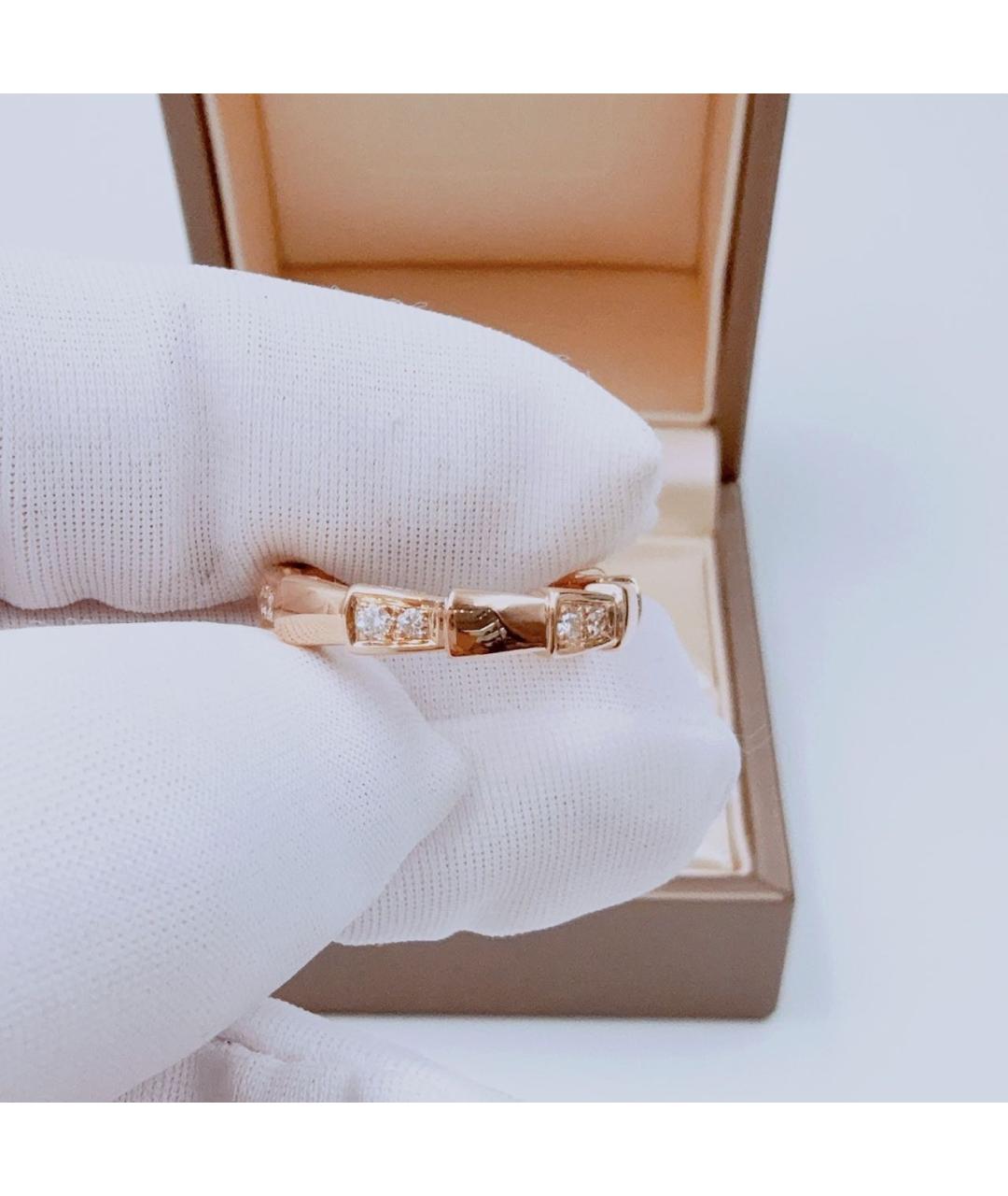 BVLGARI Розовое кольцо из розового золота, фото 2