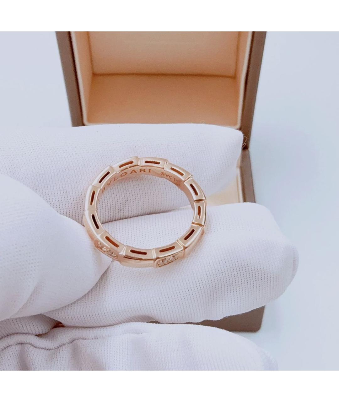 BVLGARI Розовое кольцо из розового золота, фото 5