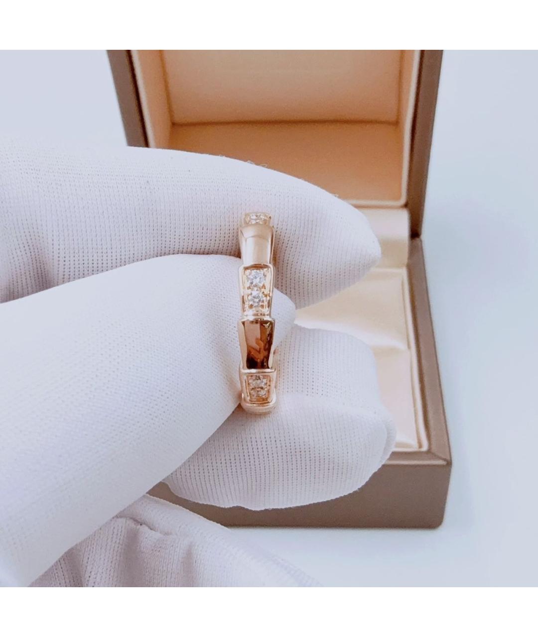BVLGARI Розовое кольцо из розового золота, фото 3