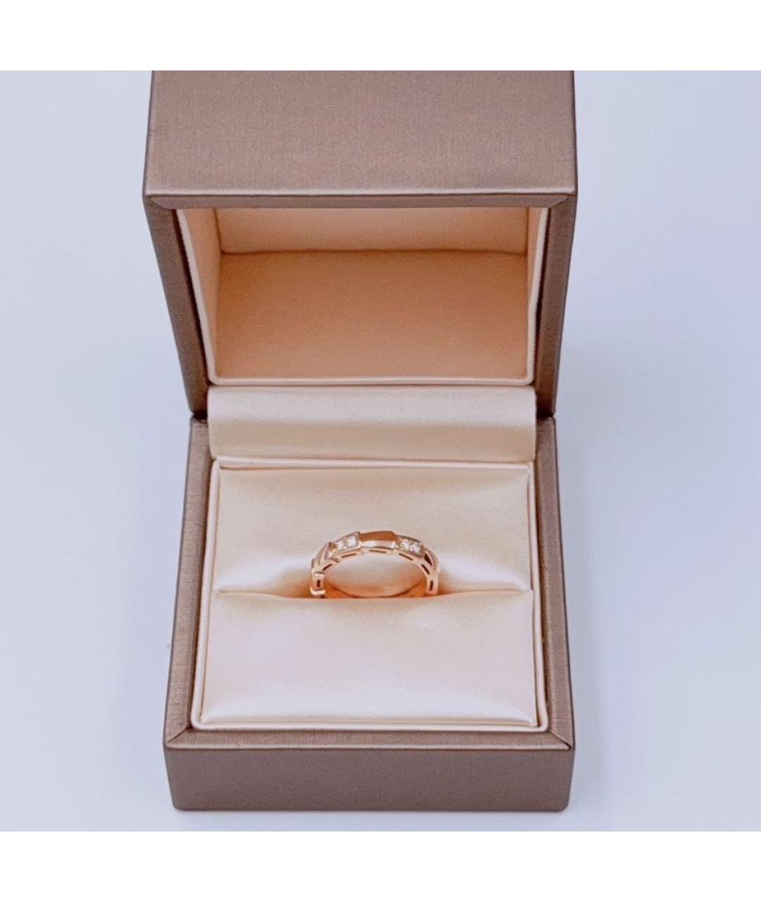 BVLGARI Розовое кольцо из розового золота, фото 7