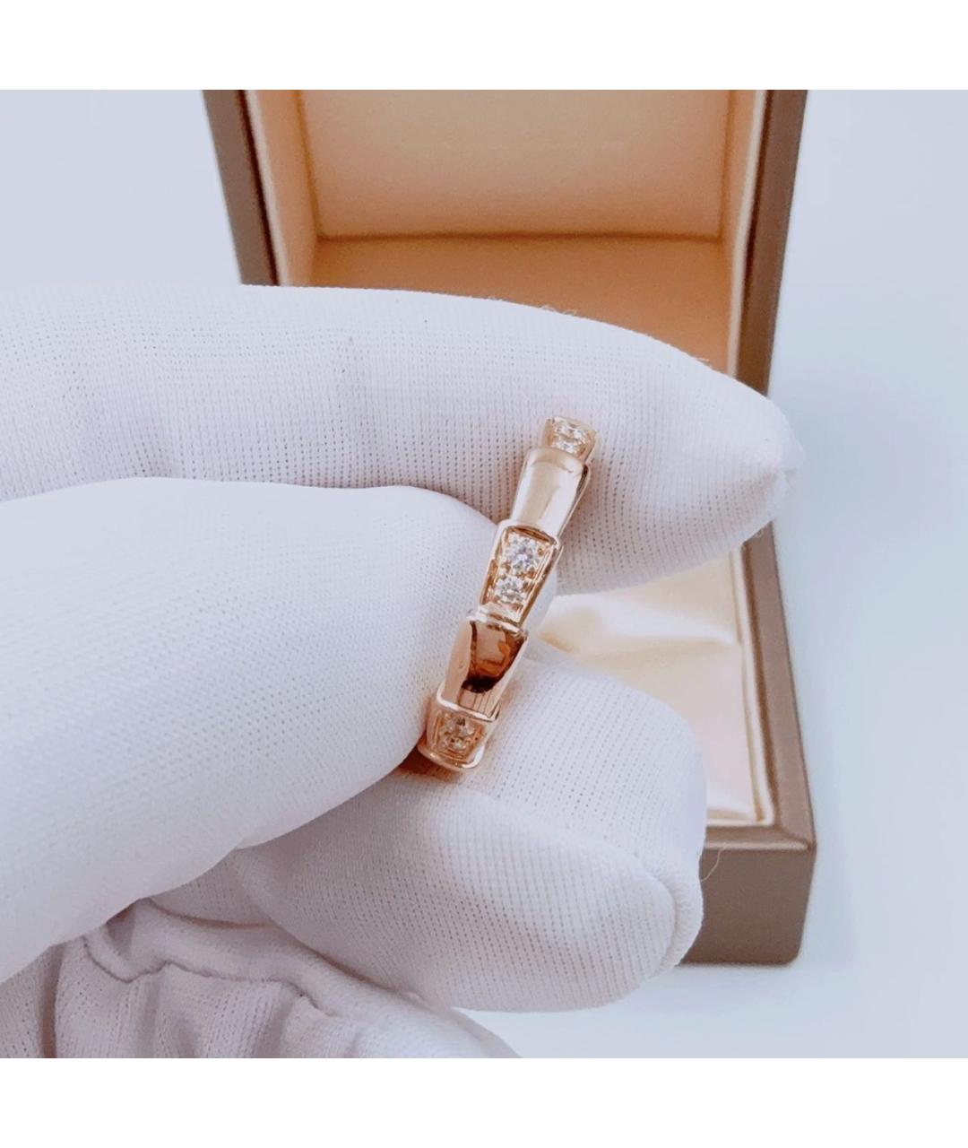 BVLGARI Розовое кольцо из розового золота, фото 4