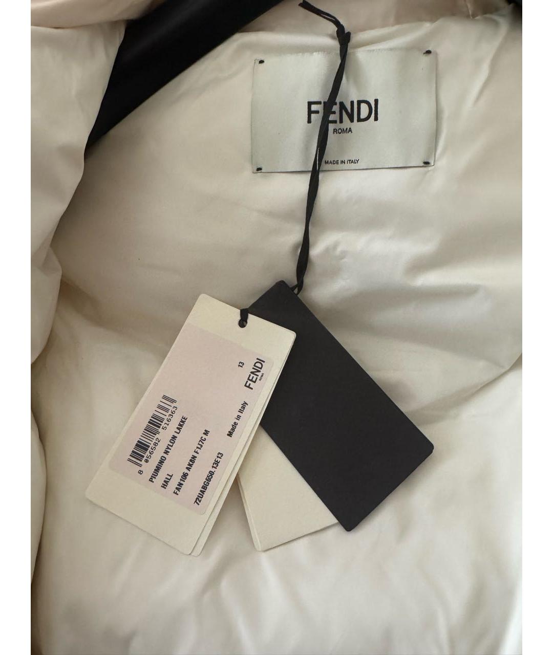 FENDI Полиэстеровая куртка, фото 4