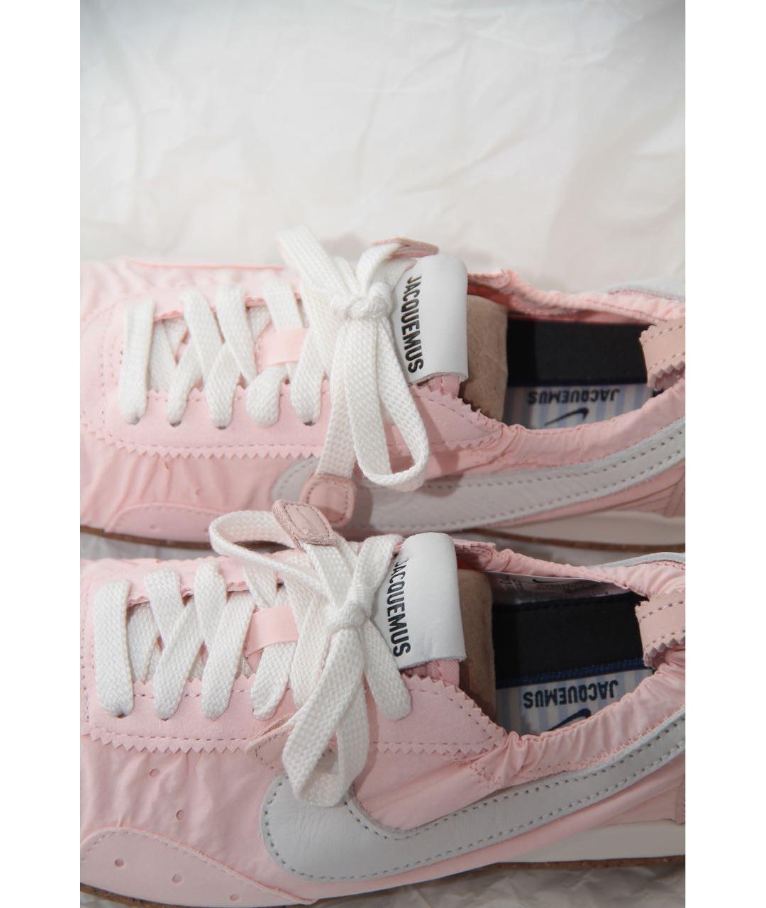 JACQUEMUS Розовые кеды, фото 6