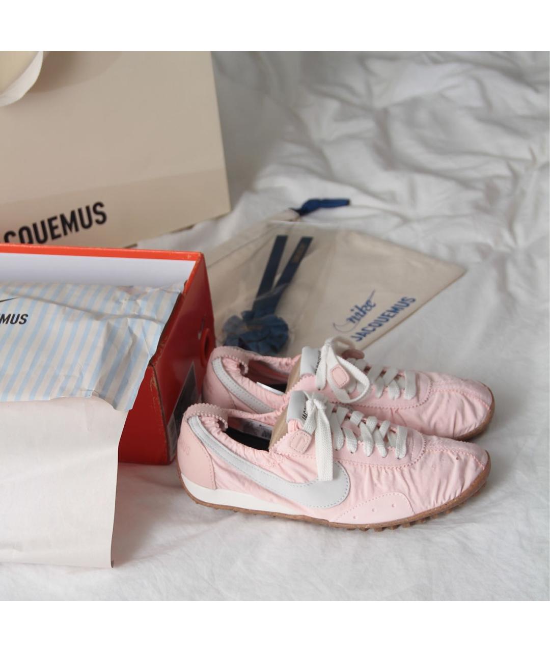 JACQUEMUS Розовые кеды, фото 7