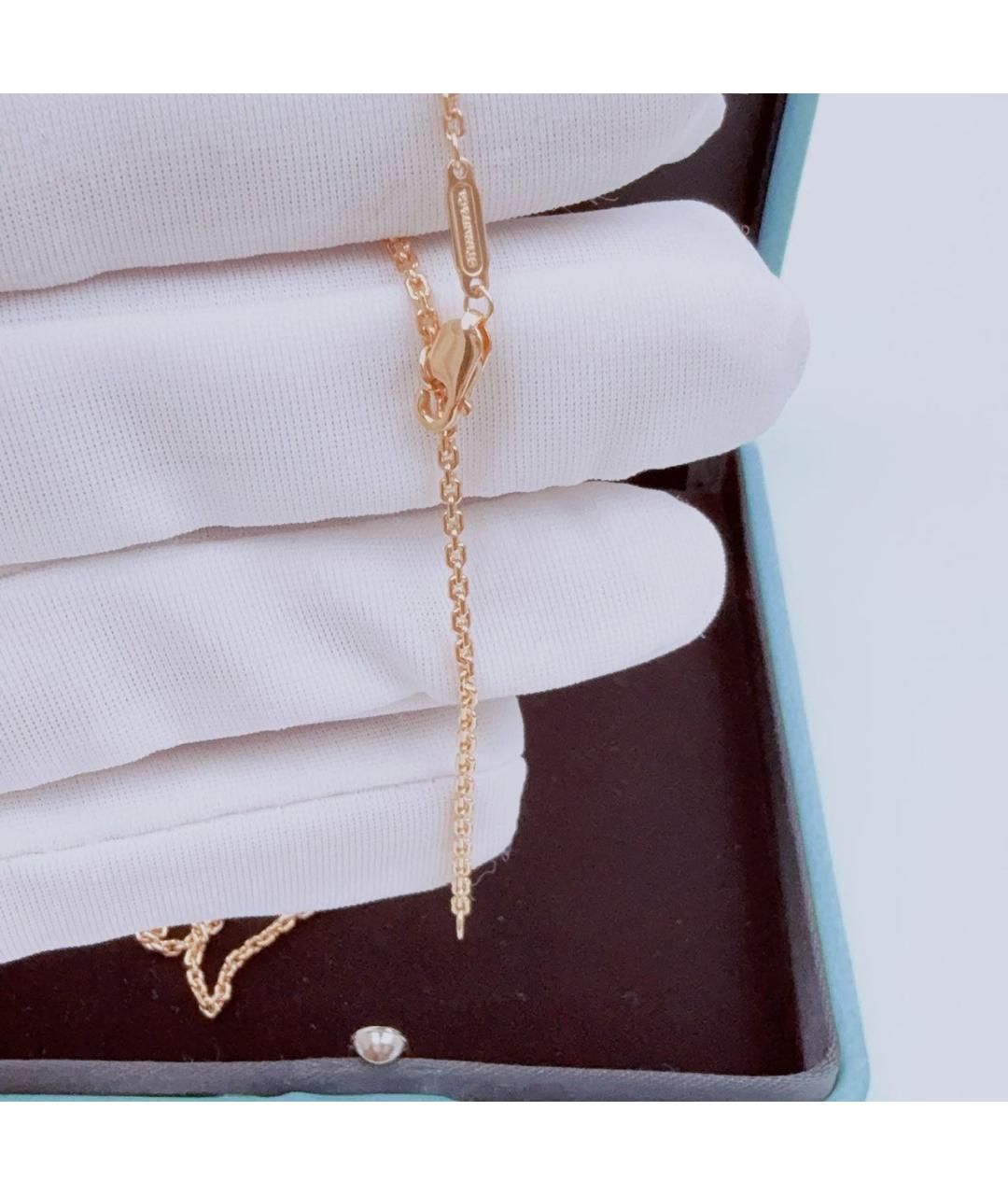 TIFFANY&CO Розовое колье из розового золота, фото 5