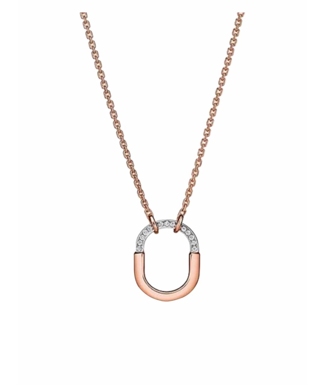 TIFFANY&CO Розовое колье из розового золота, фото 1