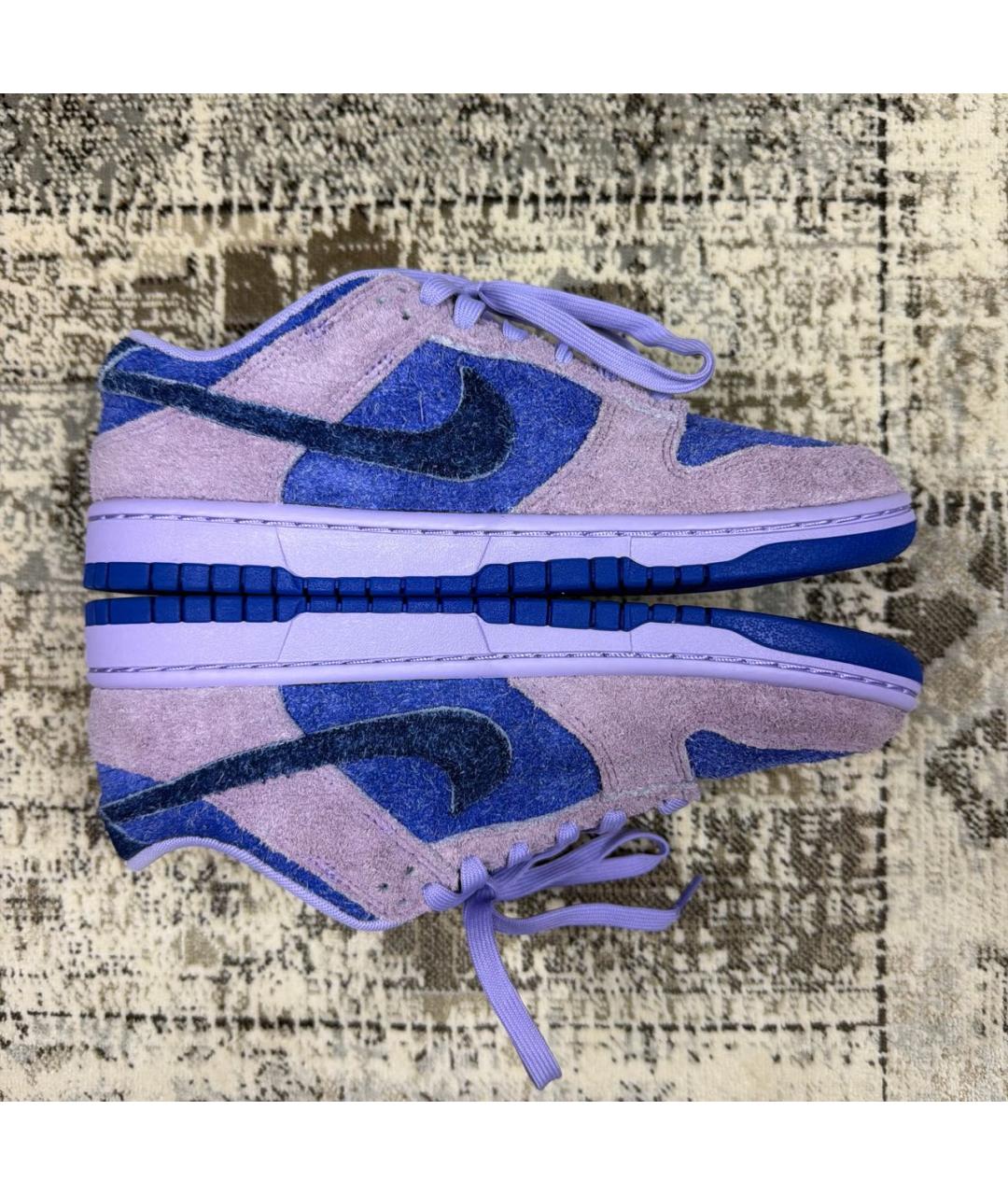 NIKE Фиолетовые замшевые кроссовки, фото 9