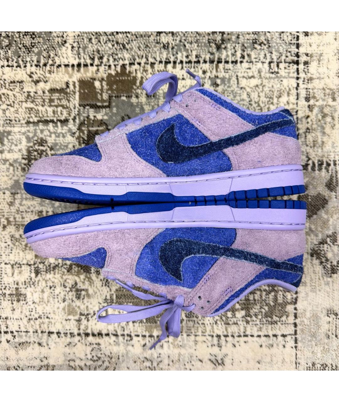NIKE Фиолетовые замшевые кроссовки, фото 5
