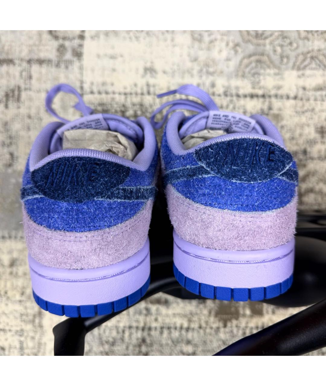 NIKE Фиолетовые замшевые кроссовки, фото 4