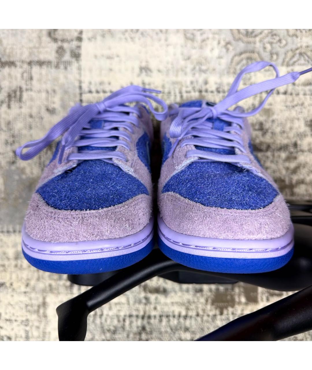 NIKE Фиолетовые замшевые кроссовки, фото 2