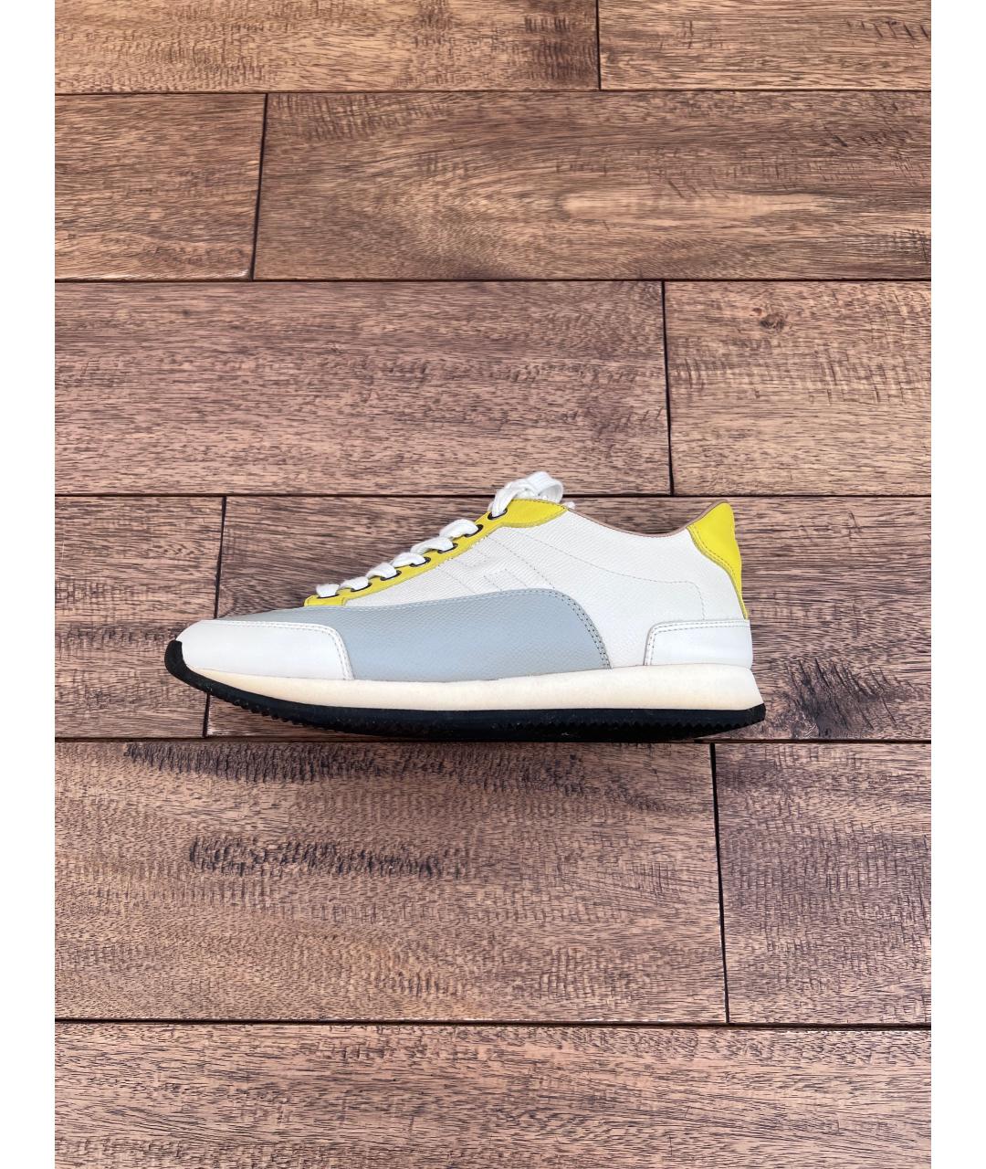 HERMES Кожаные кроссовки, фото 6