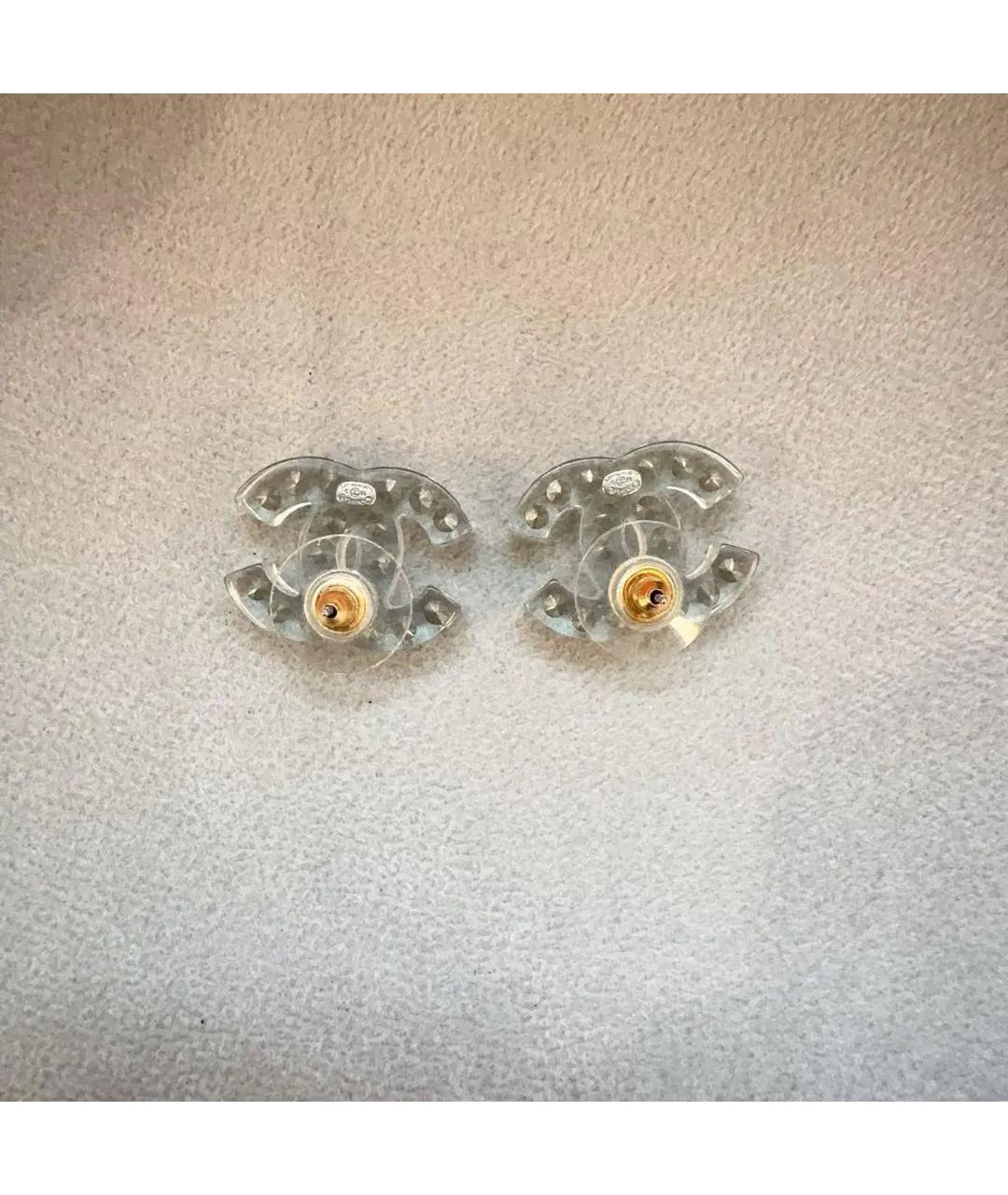 CHANEL Золотые серьги, фото 3