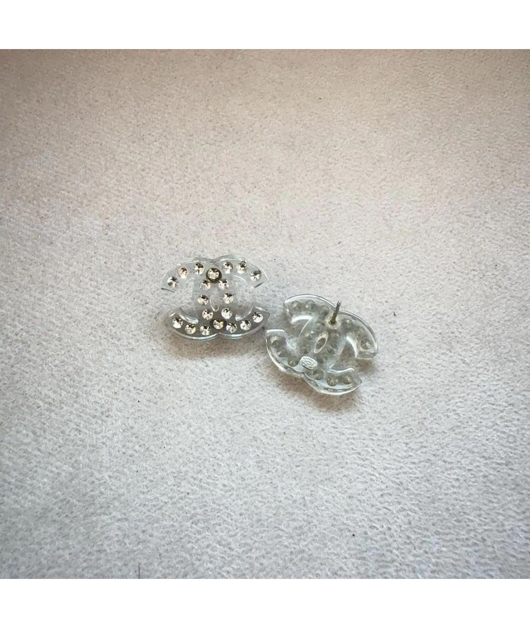 CHANEL Золотые серьги, фото 5