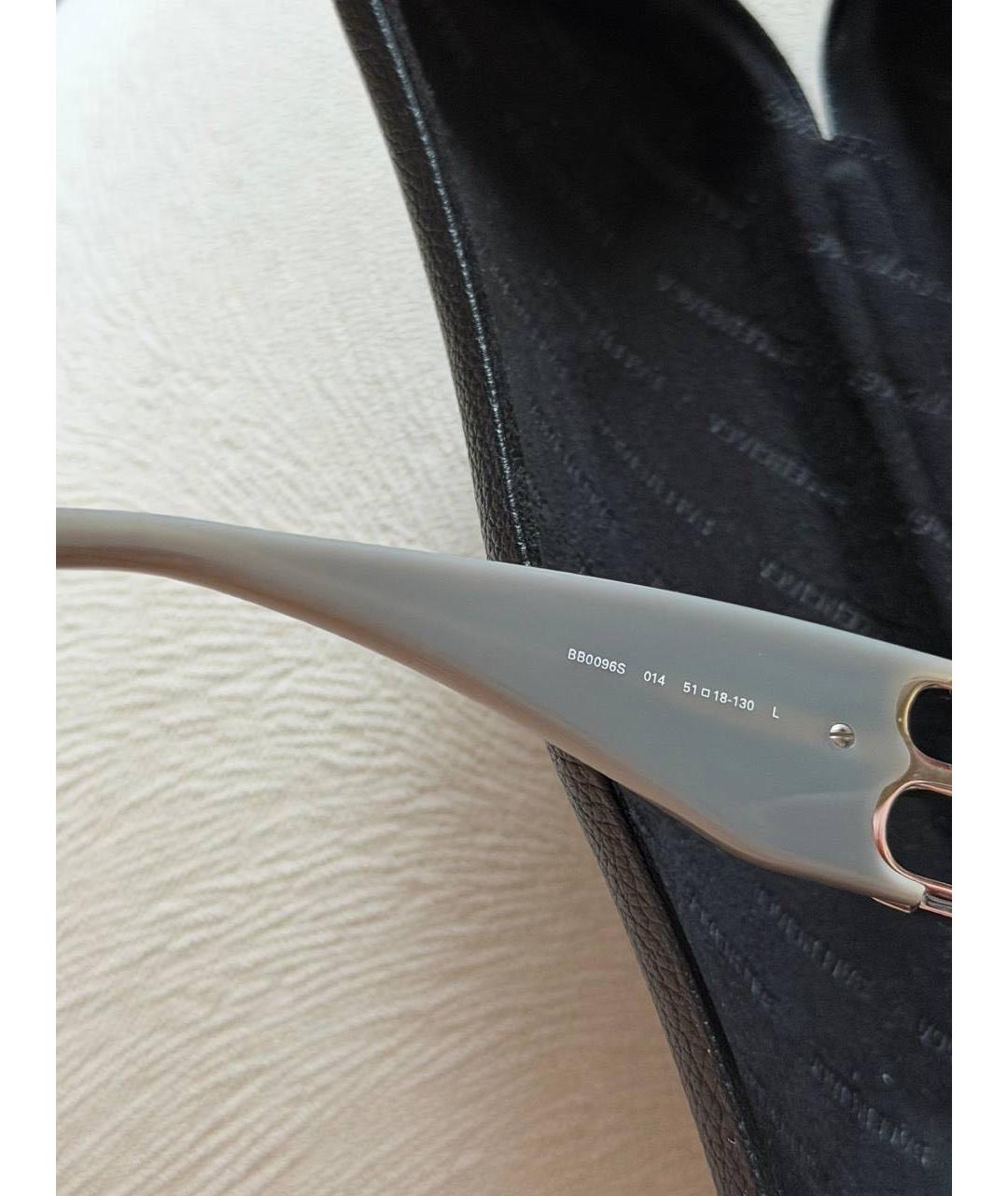 BALENCIAGA Серые солнцезащитные очки, фото 6