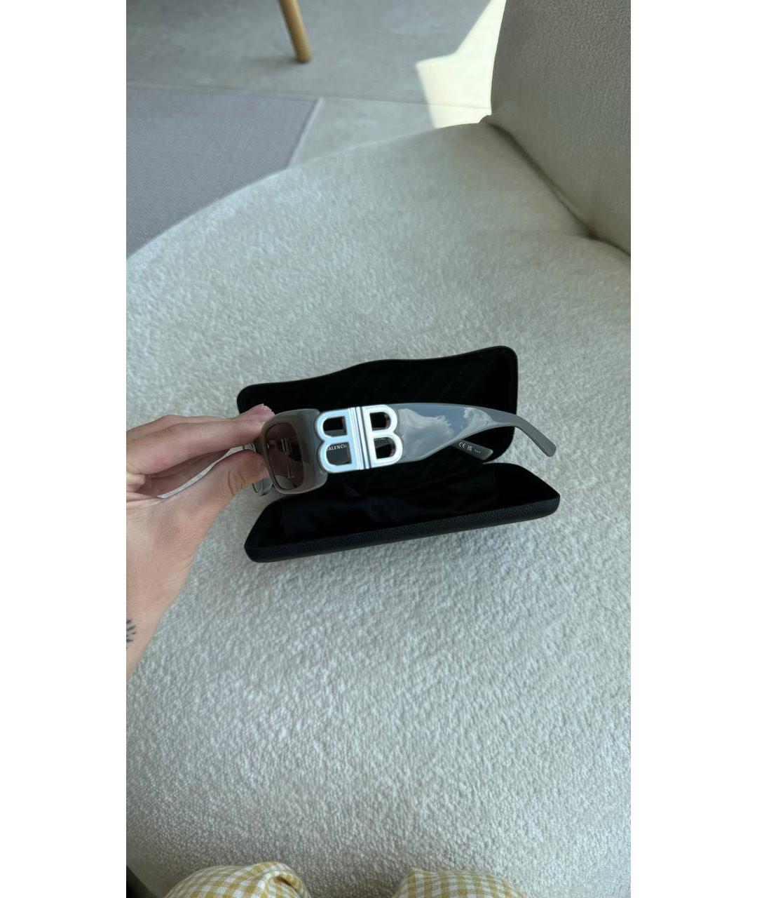 BALENCIAGA Серые солнцезащитные очки, фото 2