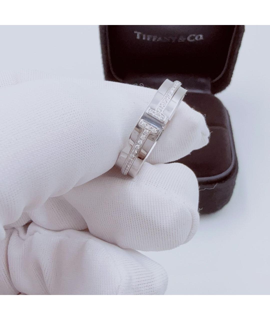 TIFFANY&CO Белое кольцо из белого золота, фото 4