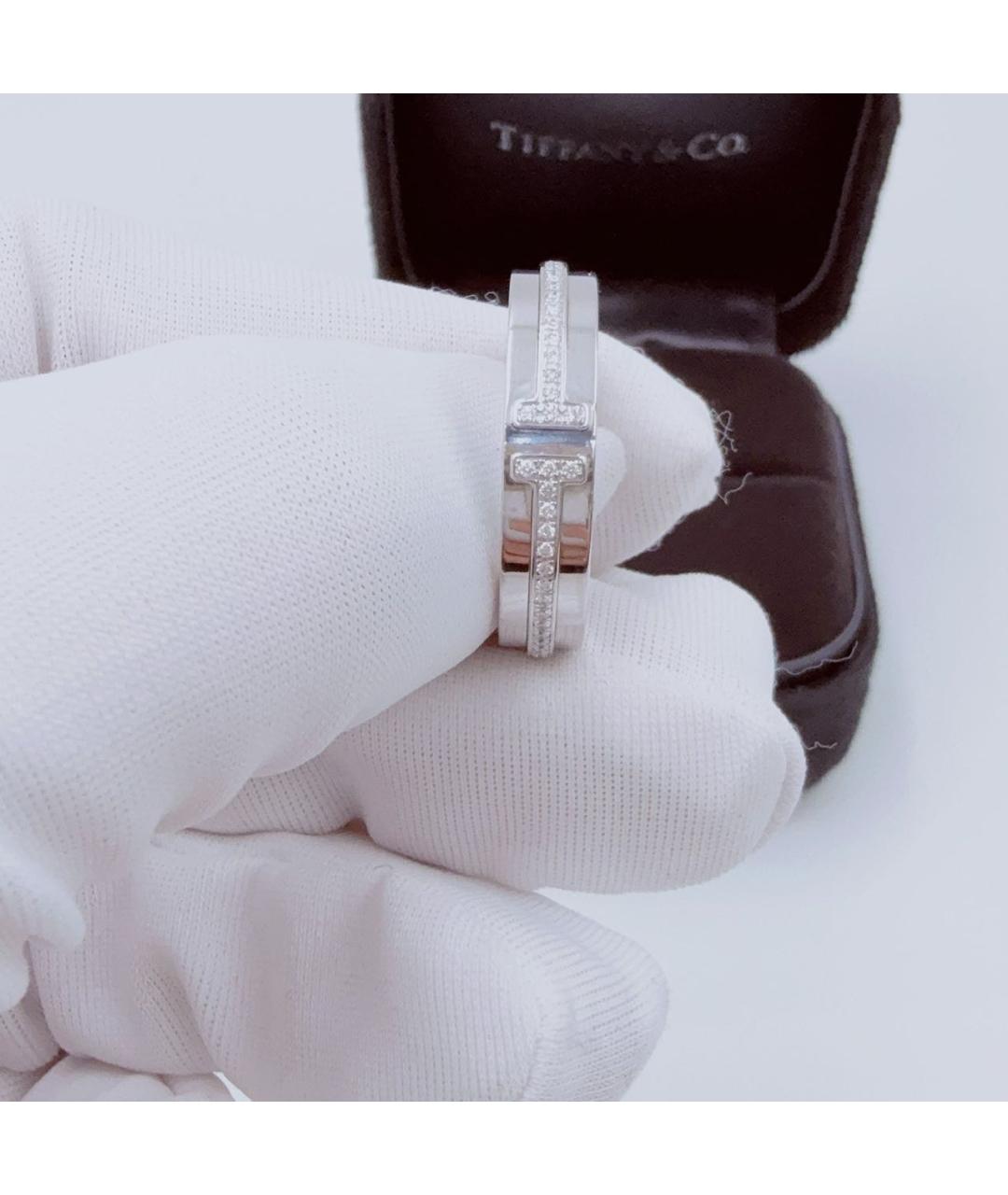 TIFFANY&CO Белое кольцо из белого золота, фото 3