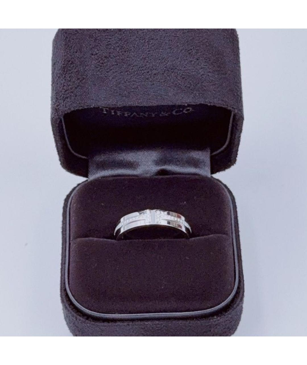 TIFFANY&CO Белое кольцо из белого золота, фото 6