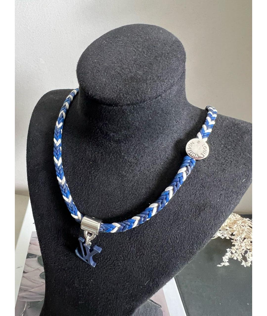 LOUIS VUITTON Темно-синий браслет, фото 2