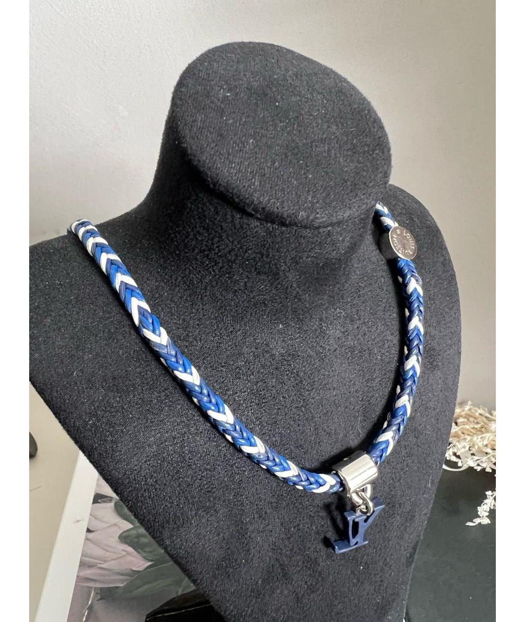 LOUIS VUITTON Темно-синий браслет, фото 3