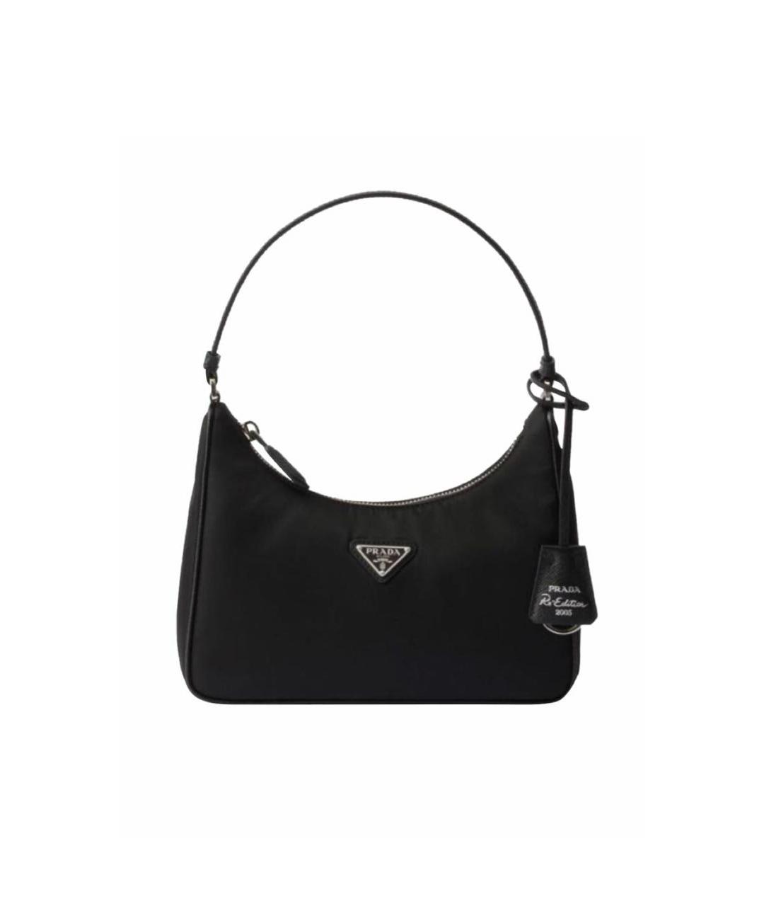 PRADA Черная сумка с короткими ручками, фото 6