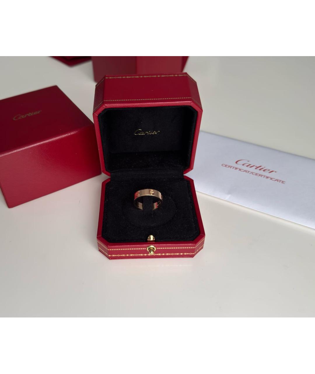 CARTIER Кольцо из розового золота, фото 5