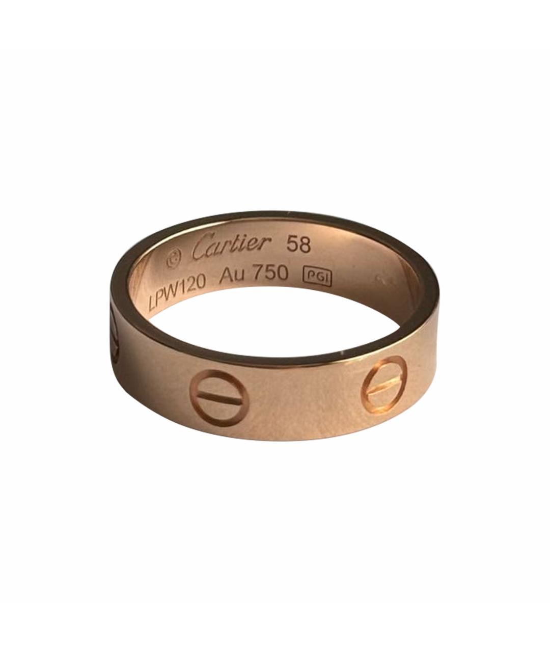 CARTIER Кольцо из розового золота, фото 1
