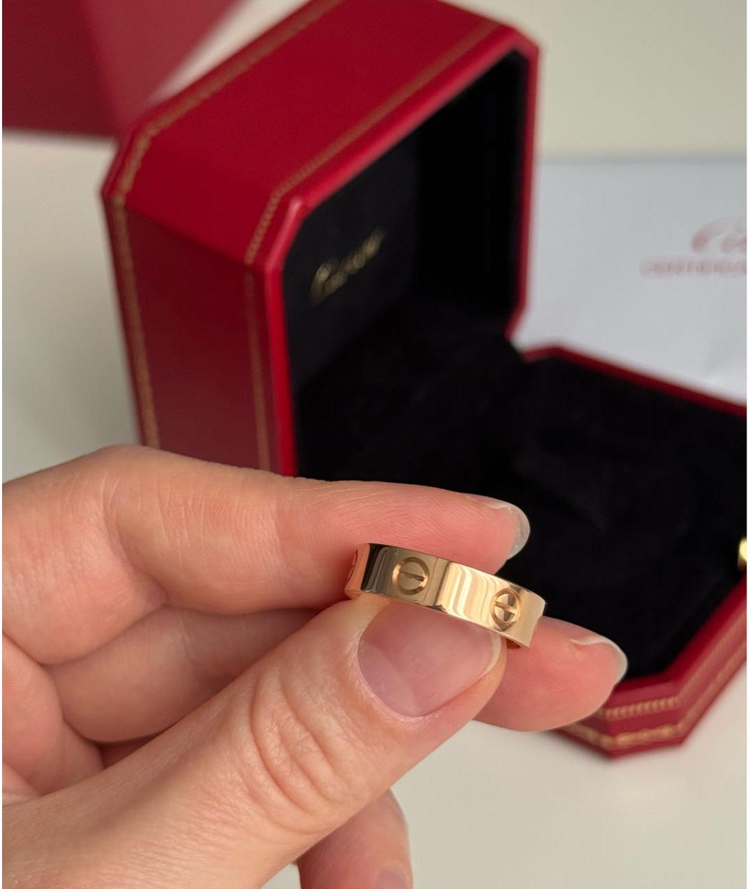 CARTIER Кольцо из розового золота, фото 3