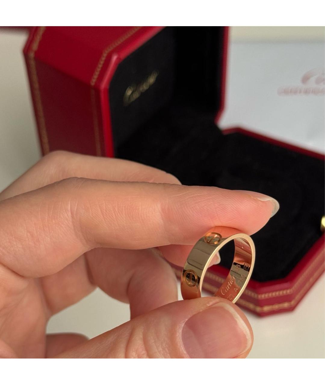 CARTIER Кольцо из розового золота, фото 4