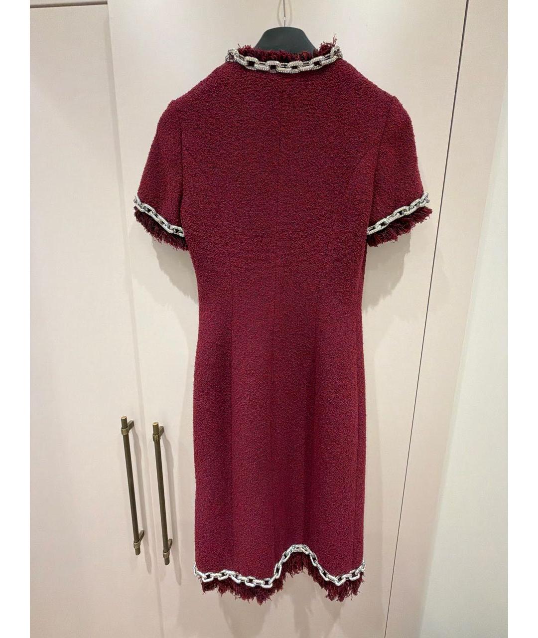 GIUSEPPE DI MORABITO Красное хлопковое повседневное платье, фото 2