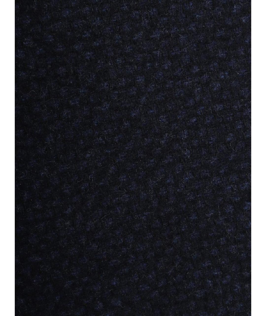 ZEGNA Темно-синее шерстяное пальто, фото 9