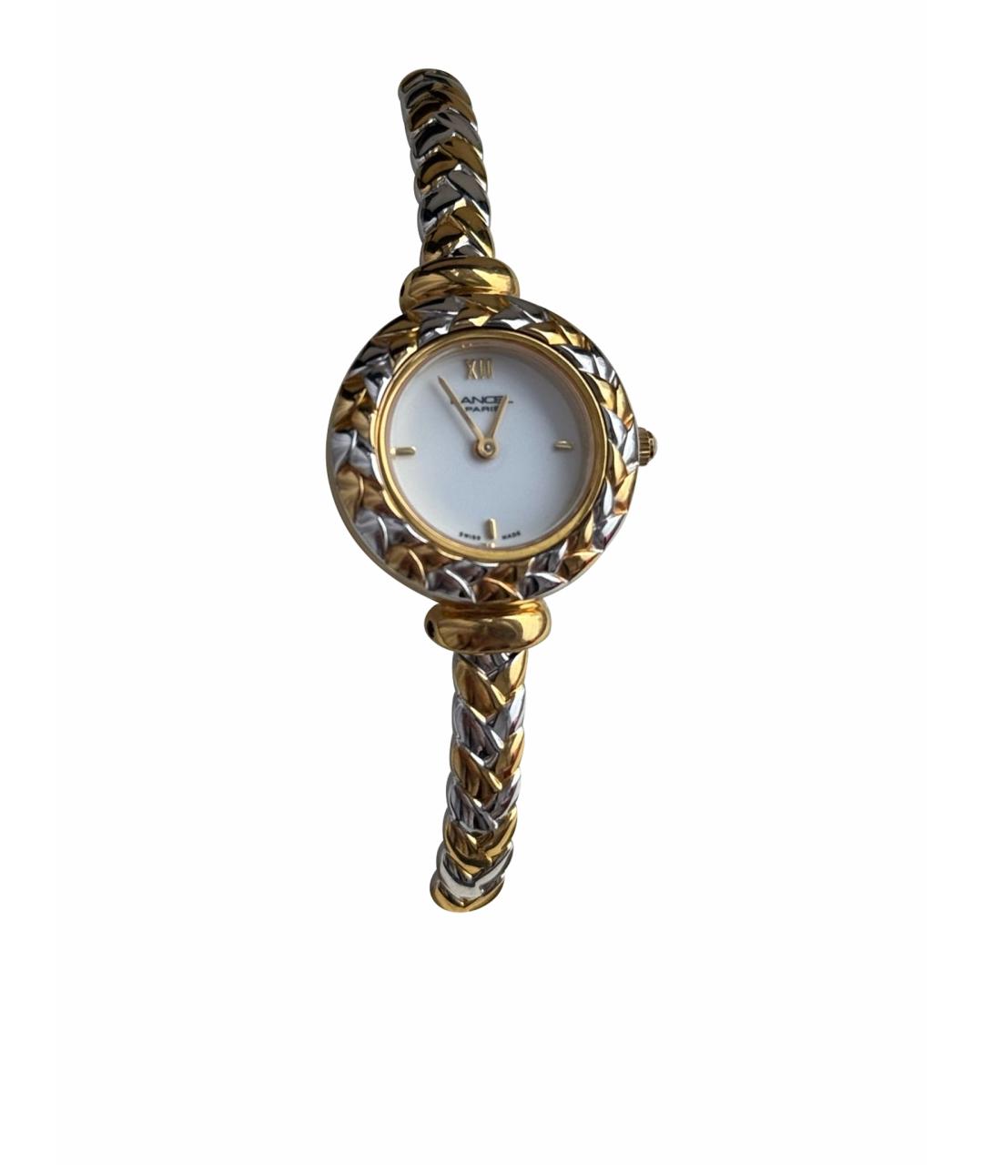 LANCEL Золотые стальные часы, фото 1