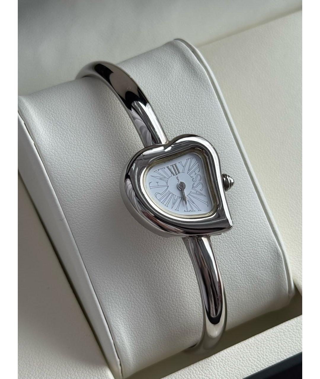 SAINT LAURENT Серебряные стальные часы, фото 6