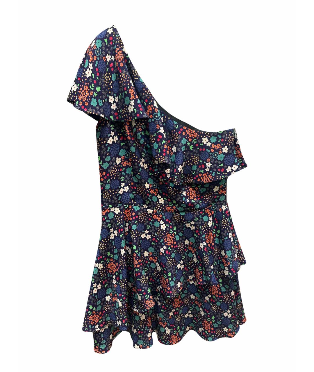 BOHEMIQUE Мульти шелковое повседневное платье, фото 1