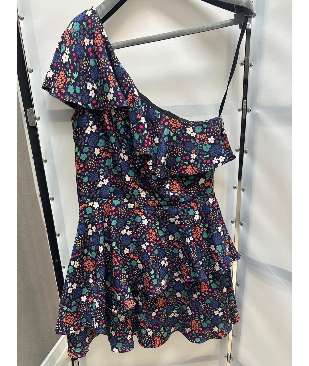 BOHEMIQUE Мульти шелковое повседневное платье, фото 9