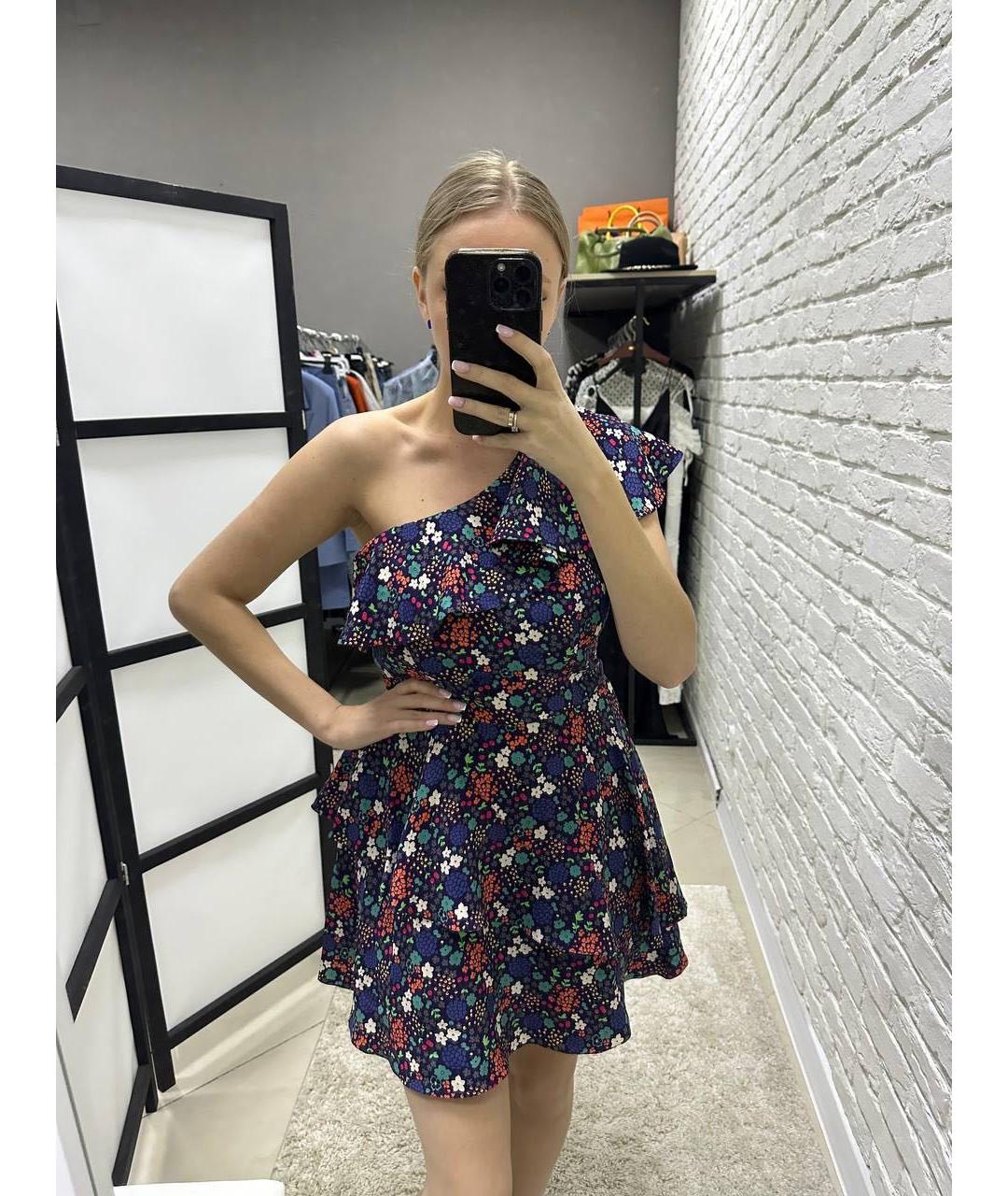 BOHEMIQUE Мульти шелковое повседневное платье, фото 7